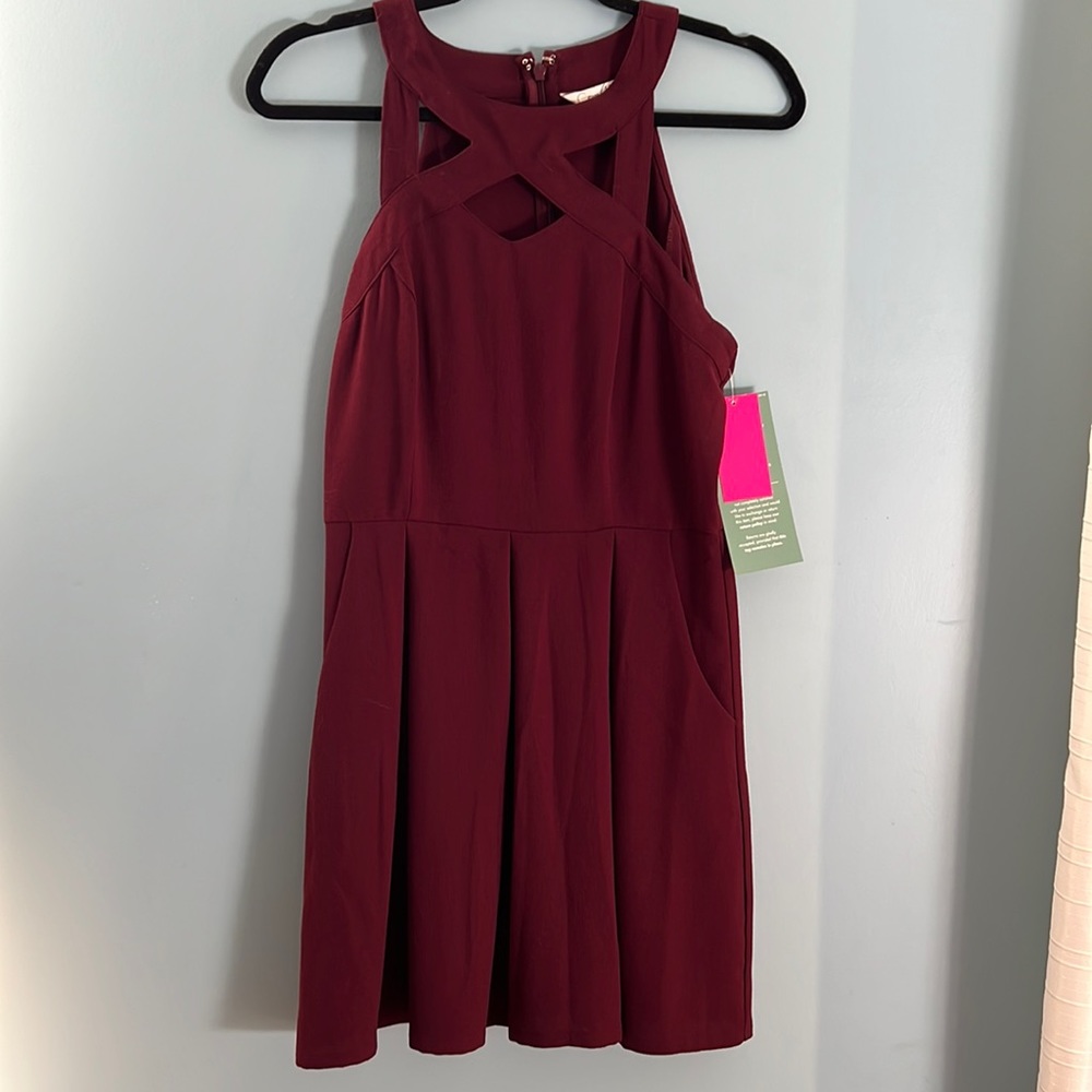 Brand new maroon dress